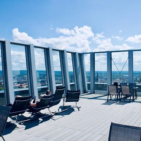 Hanza Tower -M&M Luxury Apartment Stettin Eksteriør billede