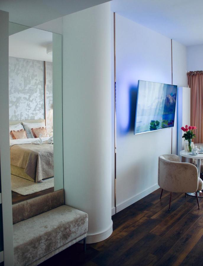 Hanza Tower -M&M Luxury Apartment Stettin Eksteriør billede