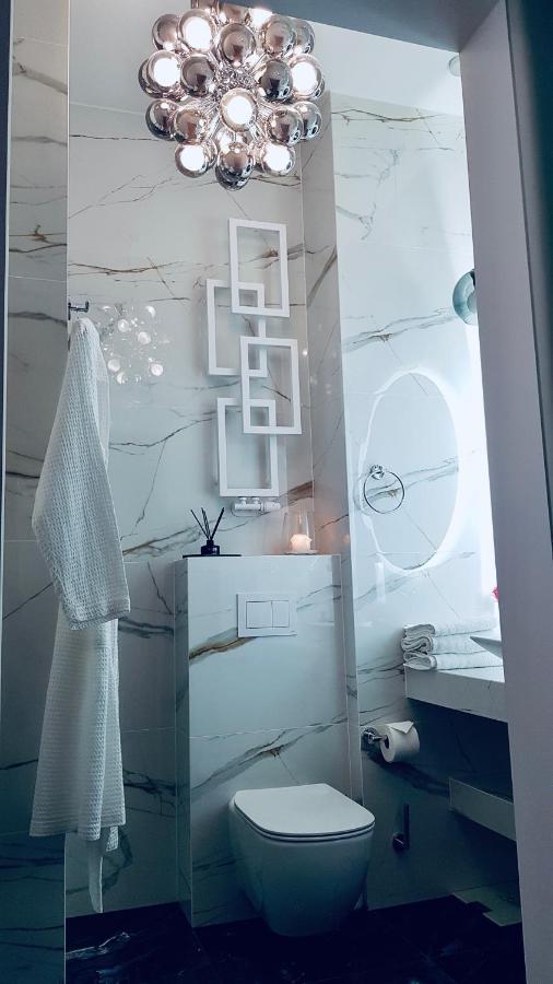 Hanza Tower -M&M Luxury Apartment Stettin Eksteriør billede