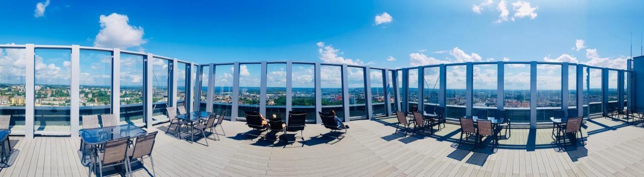 Hanza Tower -M&M Luxury Apartment Stettin Eksteriør billede